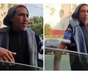 Franelero intenta cobrar lugar a la fuerza en el Hospital General | VIDEO