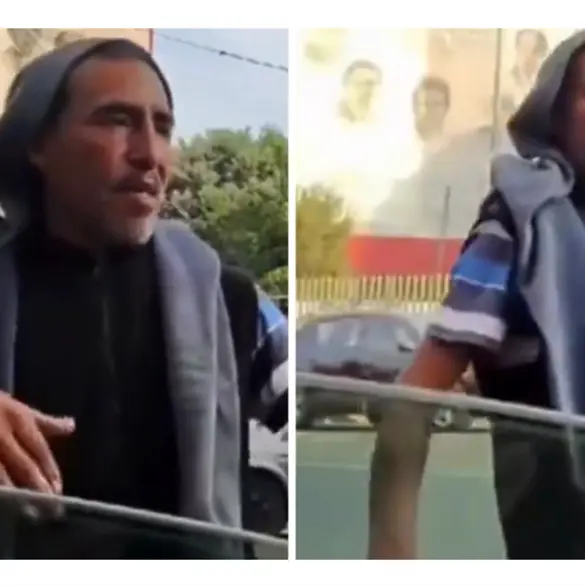 Franelero intenta cobrar lugar a la fuerza en el Hospital General | VIDEO