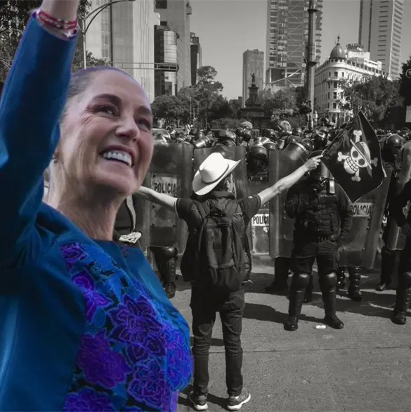 Del "que convoca a la violencia se equivoca" de Sheinbaum al fracaso de la marcha 2.0 de la Generación Z
