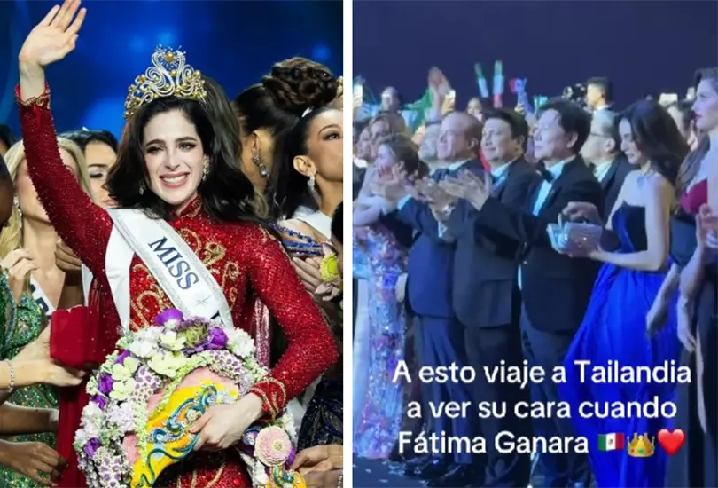 Nawat Itsaragrisil reacciona al triunfo de Fátima Bosch