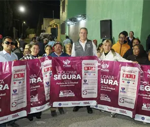 Puebla moderniza al 100% el alumbrado en Santa Lucía con nuevas luminarias LED