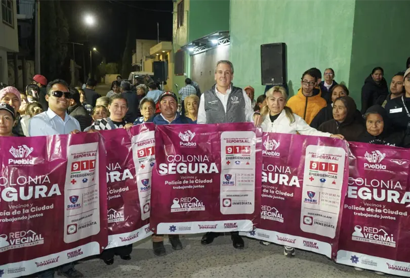 Puebla moderniza al 100% el alumbrado en Santa Lucía con nuevas luminarias LED Puebla moderniza al 100% el alumbrado en Santa Lucía con nuevas luminarias LED
