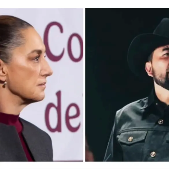 ¿Una burla?: Fidel Rueda proyecta en concierto un video editado con IA de Sheinbaum y su agresor