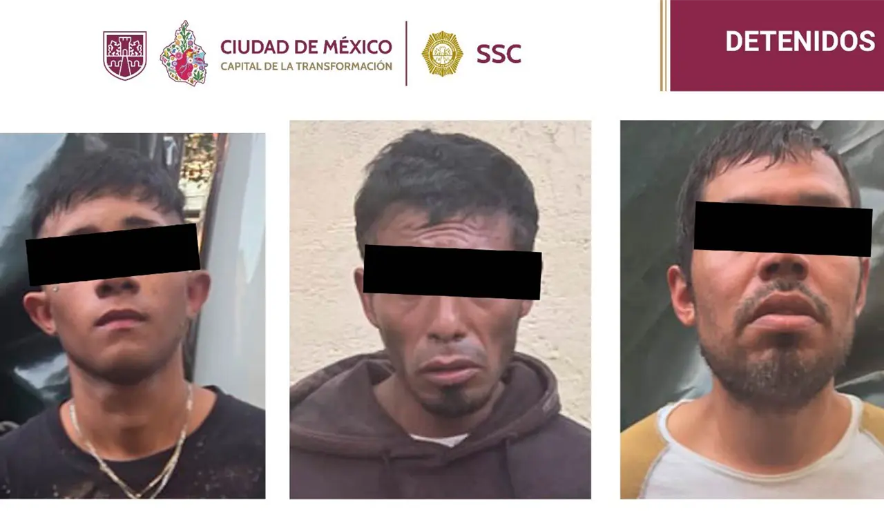  Capturan a tres ladrones que ataron a empleados y robaron medio millón en mercancía en la Roma Norte 