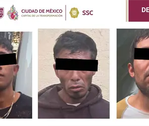 Capturan a tres ladrones que ataron a empleados y robaron medio millón en mercancía en la Roma Norte