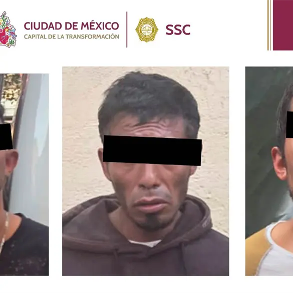 Capturan a tres ladrones que ataron a empleados y robaron medio millón en mercancía en la Roma Norte