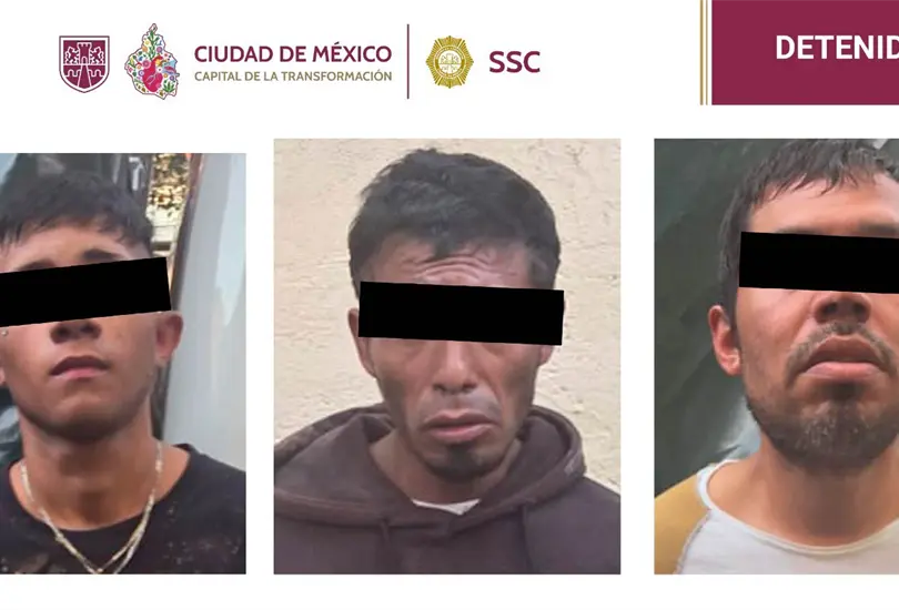 Capturan a tres ladrones que ataron a empleados y robaron medio millón en mercancía en la Roma Norte