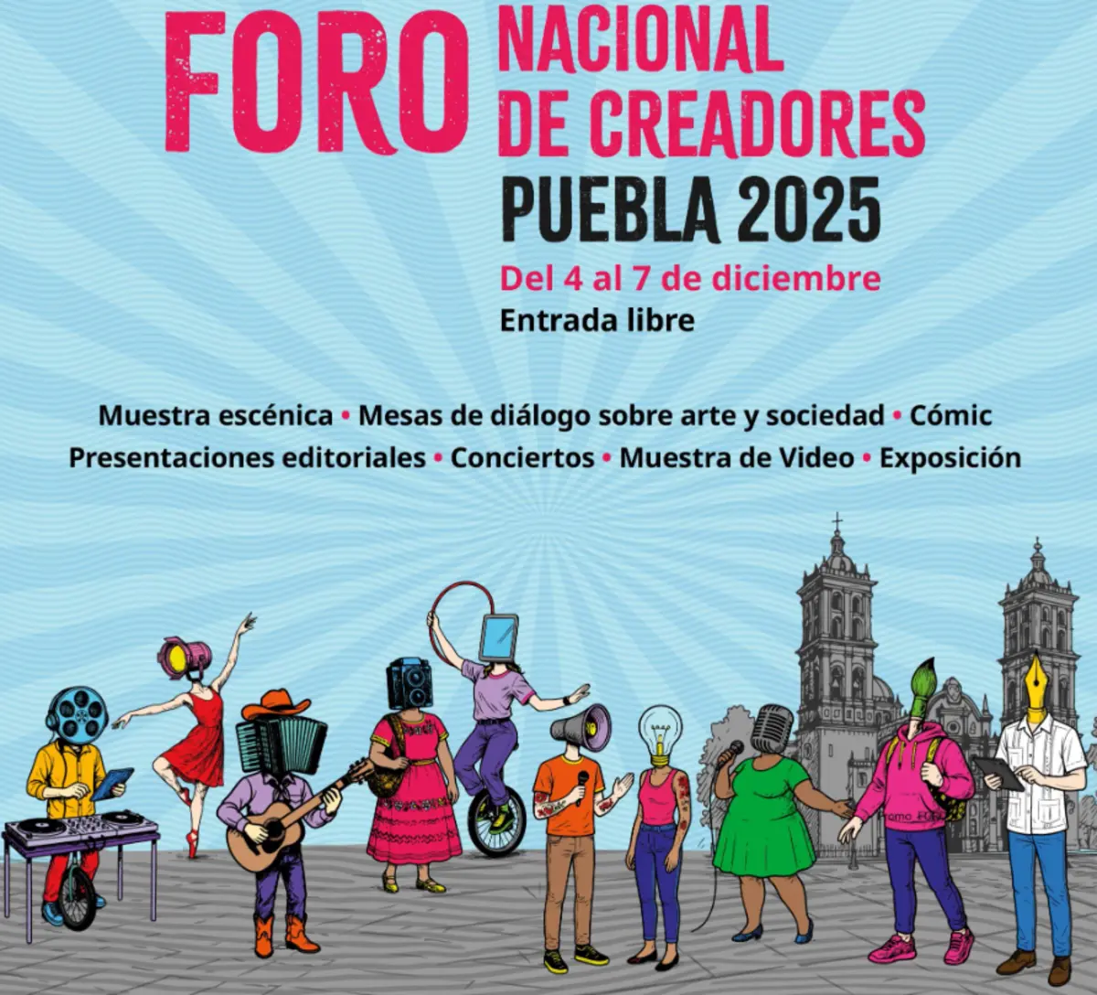  Artistas y autoridades destacaron el valor del foro para fortalecer proyectos y promover el intercambio creativo en el país. 
