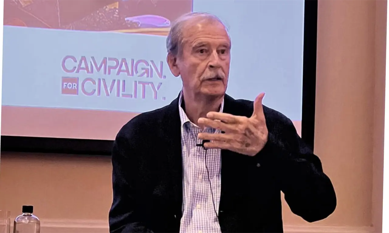  Vicente Fox lanza Vértice MX, su apuesta política rumbo a las elecciones de 2030 