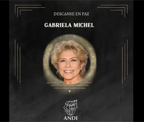Muere Gabriela Michel, actriz de doblaje y mamá de Aislinn Derbez, a los 65 años