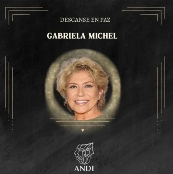 Muere Gabriela Michel, actriz de doblaje y mamá de Aislinn Derbez, a los 65 años Muere Gabriela Michel, actriz de doblaje y mamá de Aislinn Derbez, a los 65 años