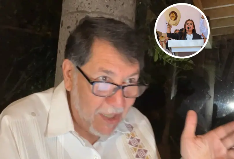 Noroña arremetió contra Grecia Quiroz. Noroña arremetió contra Grecia Quiroz.