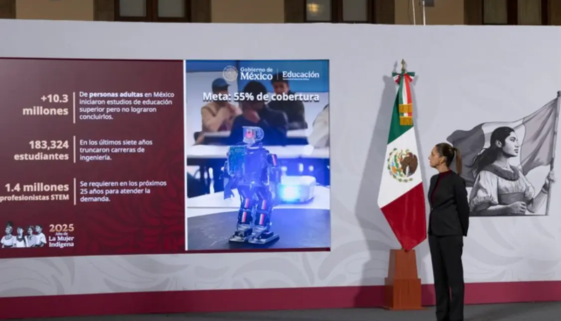 Gracias al motor de inteligencia artificial, la plataforma puede sugerir rutas personalizadas y contenidos alineados con los intereses del estudiante. Presidencia.
