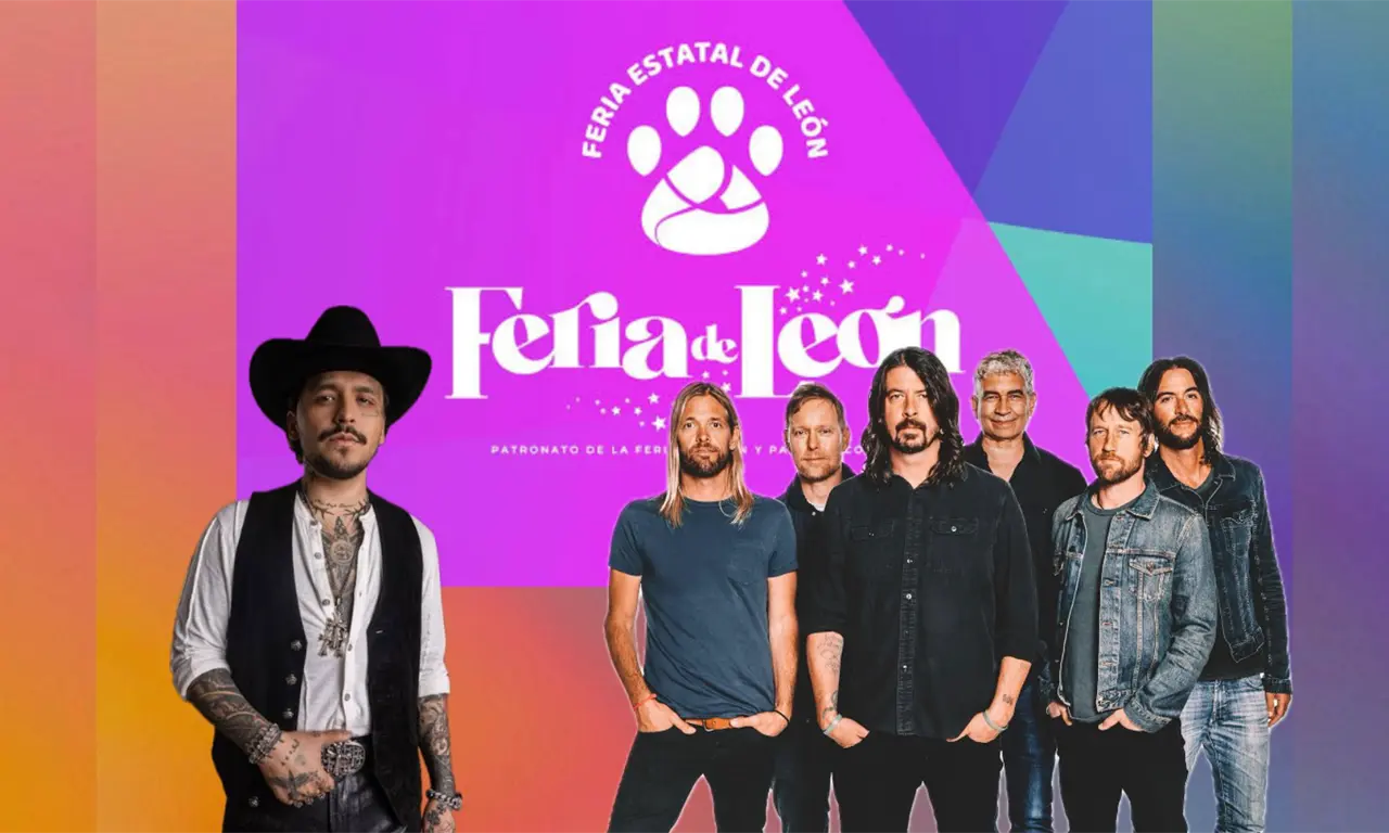  De Nodal a Foo Fighters: estos son los artistas que estarán en la Feria de León 2026 