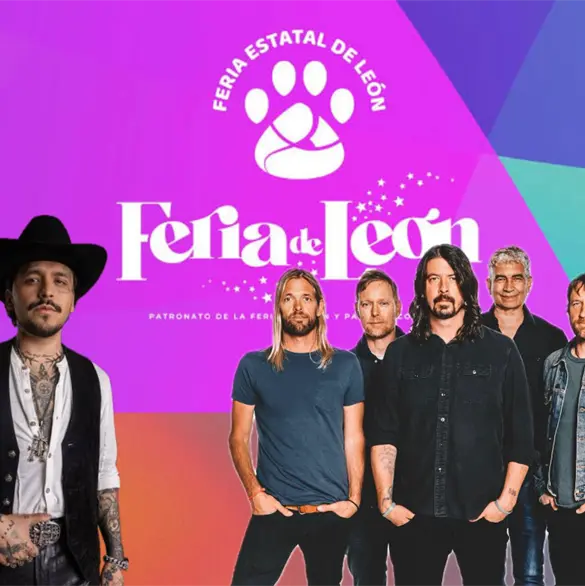 De Nodal a Foo Fighters: estos son los artistas que estarán en la Feria de León 2026