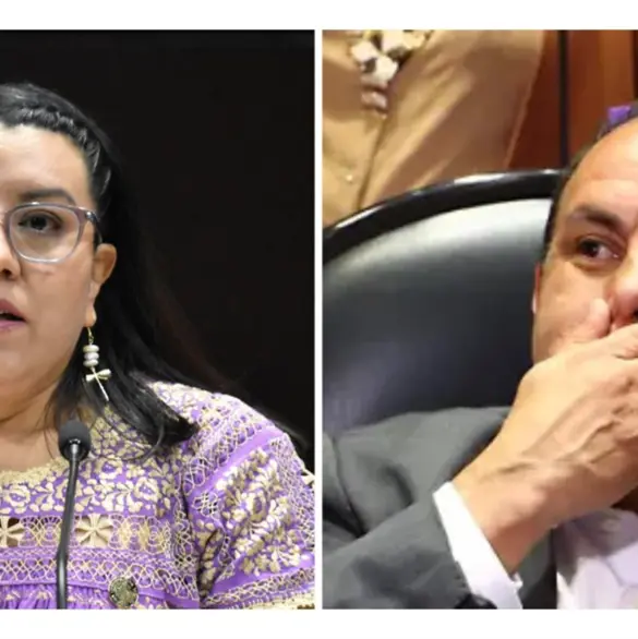 Cuauhtémoc Blanco lanza beso a diputada tras llamarlo violentador ; ella denuncia acoso