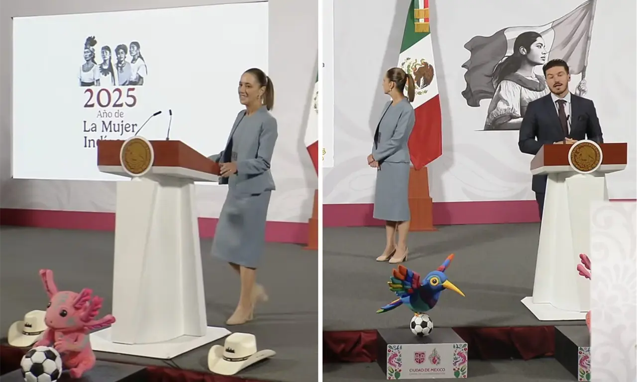  Los sombreros que aparecieron en la mañanera. 