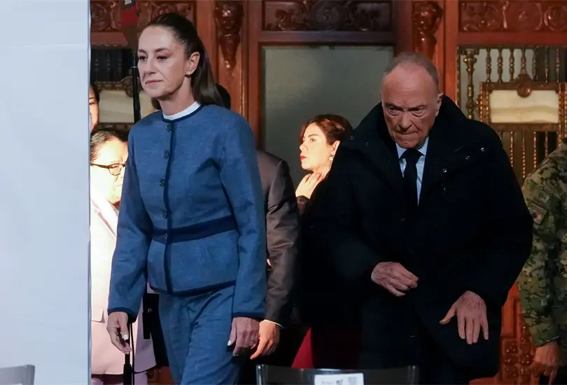 Sheinbaum habló tras la renuncia de Gertz Manero.