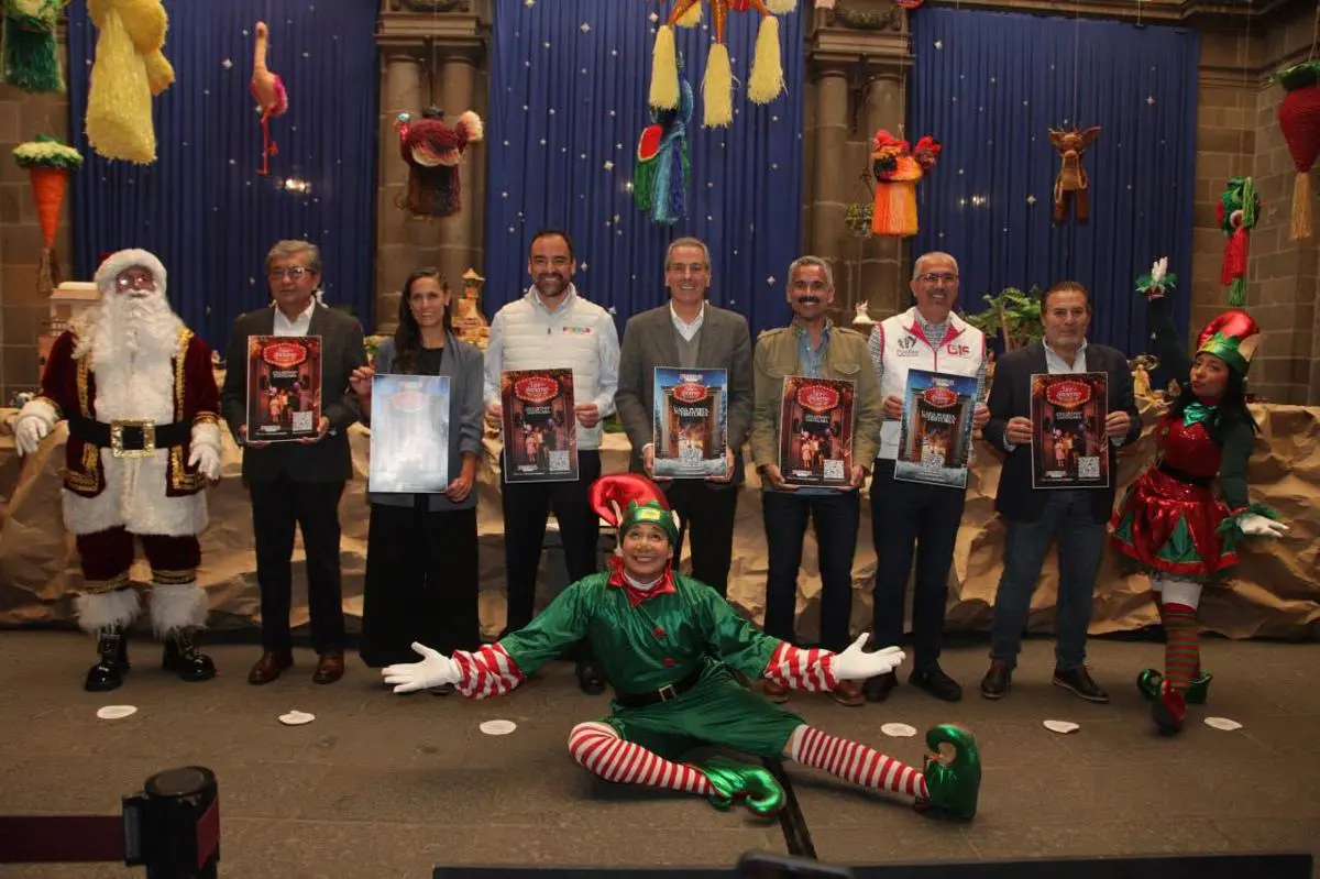 La Navidad en Puebla 2025. FB: Gobierno de la Ciudad.