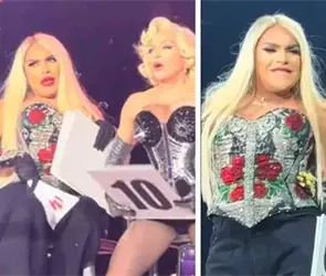 "Me jaló fuerte": Wendy Guevara acusa a Madonna de agredirla en pleno concierto