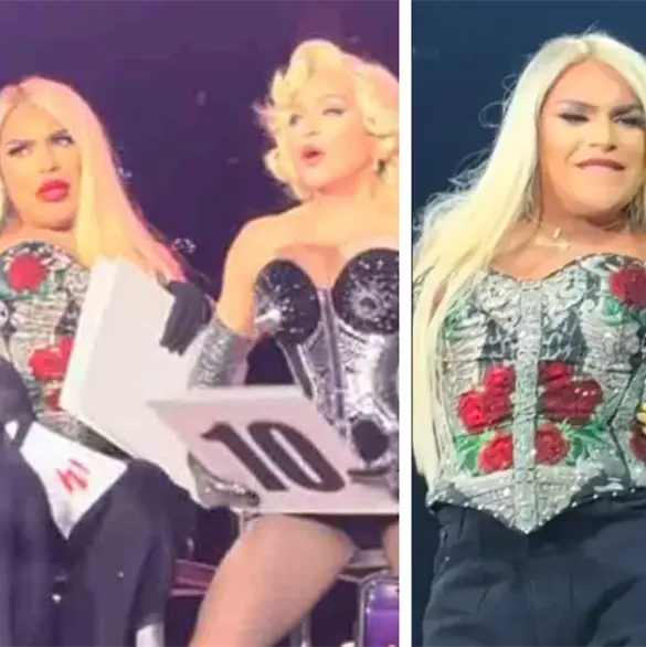"Me jaló fuerte": Wendy Guevara acusa a Madonna de agredirla en pleno concierto