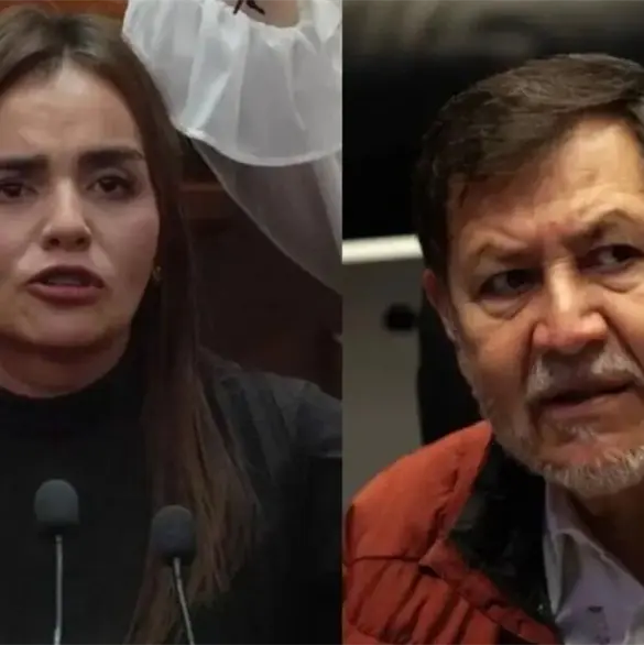 Grecia Quiroz responde a Noroña tras llamarla "ambiciosa fascista"