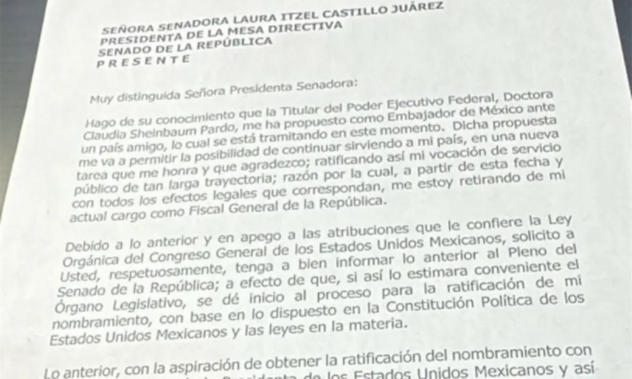  Este documento se convirtió en una pieza central para entender no sólo su partida, sino los pasos que deberán seguir las autoridades para definir a su sucesor. 