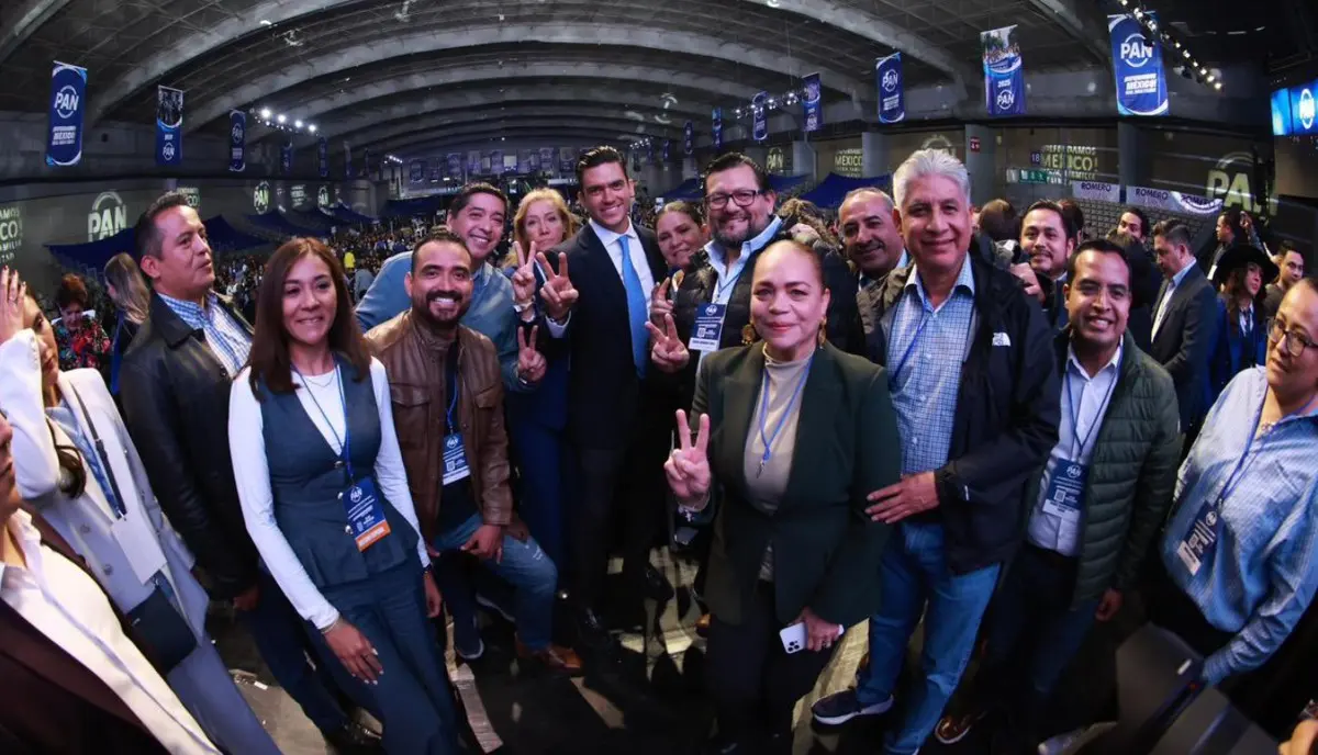 Los panistas en la Asamblea Nacional. X: @JorgeRoHe.