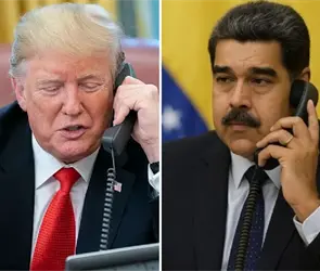 Trump amenaza a Maduro con intervención militar en Venezuela si no deja el poder