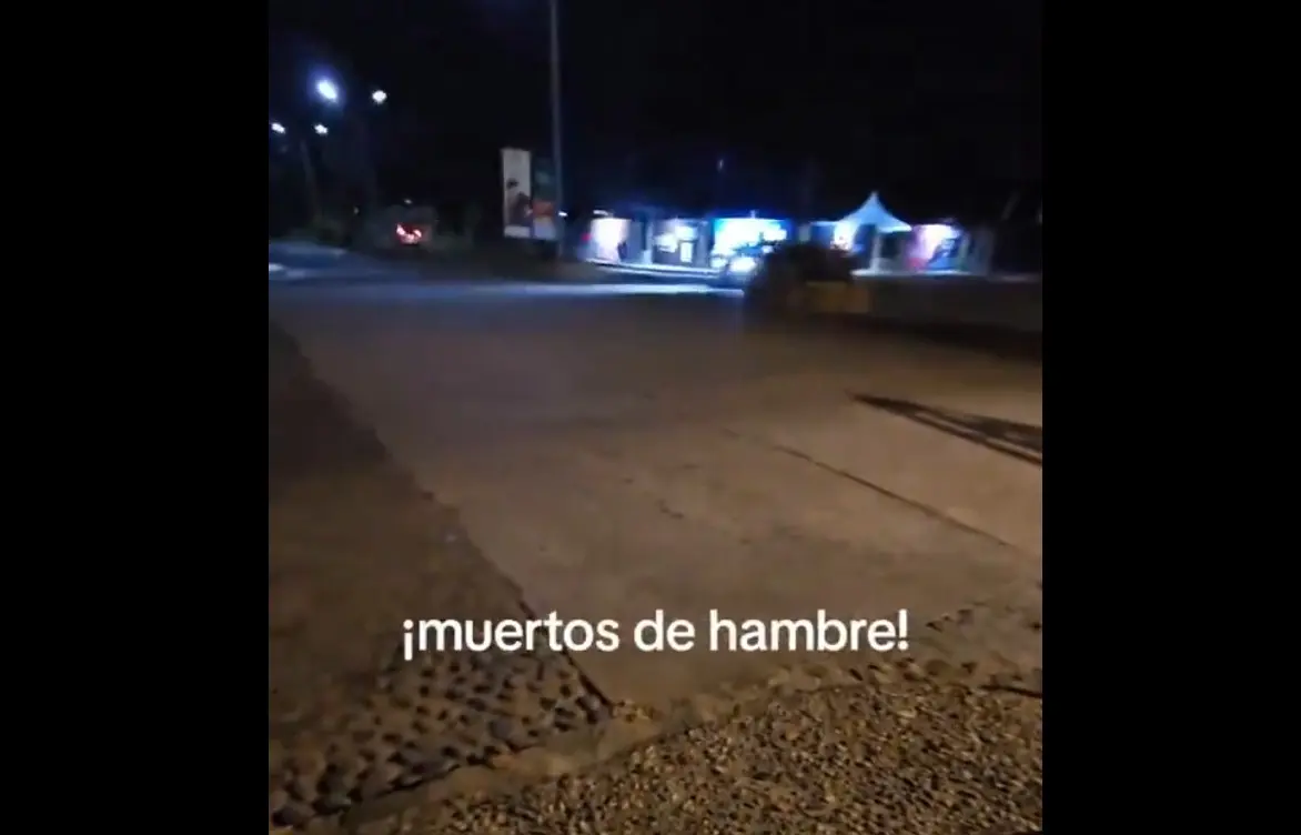 La familia mostró la calle donde cenaron. Especial.