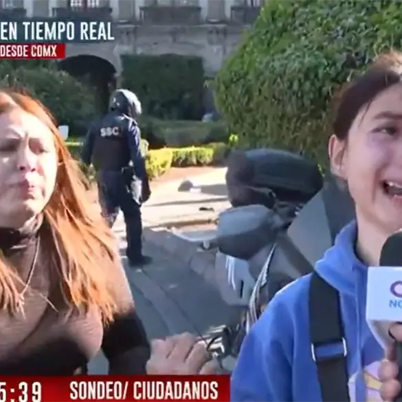 "La escena perfecta": Exhiben supuesto montaje de TV Azteca en marcha de la Generación Z transmitido en vivo