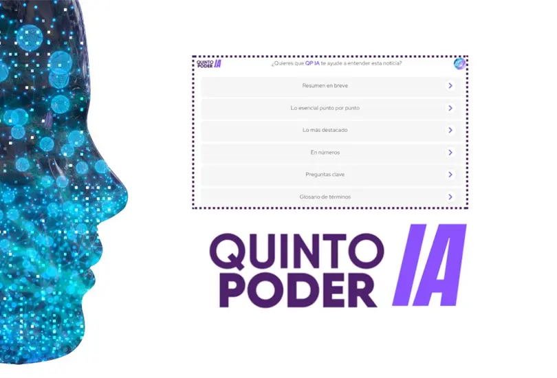 Así puedes usar la IA en Quinto Poder. Así puedes usar la IA en Quinto Poder.