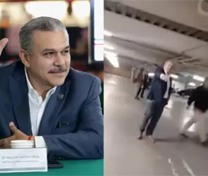 Escándalo en Plaza Metepec: Diputado del PT borracho agrede e insulta a guardias de seguridad