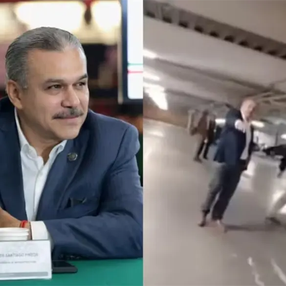 Escándalo en Plaza Metepec: Diputado del PT borracho agrede e insulta a guardias de seguridad