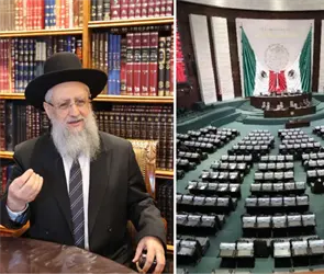 "No tiene nada de malo": Diputados de Morena se enfrentan por visita de rabino israelí a San Lázaro