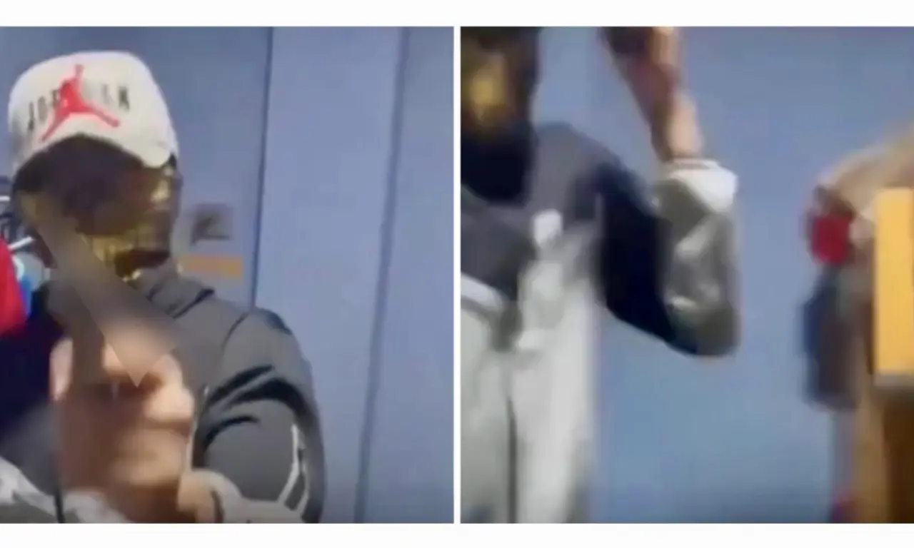  Video muestra el momento en que extorsionador hiere por error a su cómplice en Perú 