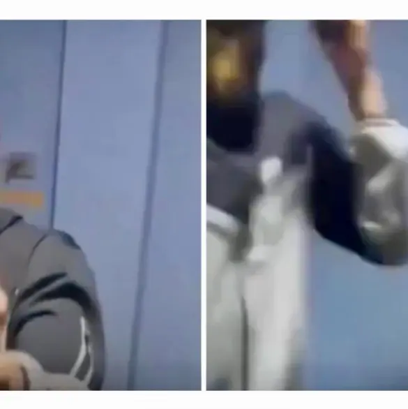 Video muestra el momento en que extorsionador hiere por error a su cómplice en Perú