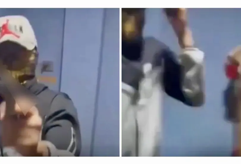 Video muestra el momento en que extorsionador hiere por error a su cómplice en Perú