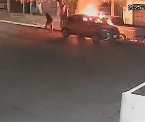 Ángel Juárez vendía ceviches hasta que un sujeto encapuchado incendió su camioneta: Puso en riesgo mi vida Ángel Juárez vendía ceviches hasta que un sujeto encapuchado incendió su camioneta: Puso en riesgo mi vida