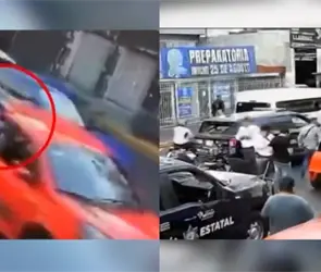 Comerciantes frustran presunto secuestro en Naucalpan: joven pide ayuda desde un auto en movimiento
