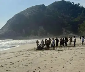 Paulina Samantha muere ahogada en Oaxaca tras ser arrastrada por una ola en Playa Cerro Hermoso