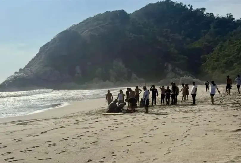 Paulina Samantha muere ahogada en Oaxaca tras ser arrastrada por una ola en Playa Cerro Hermoso