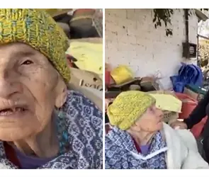 Abuelita de 103 años es desalojada de su hogar por su propio hijo: "Lo único que tengo es mi casita"