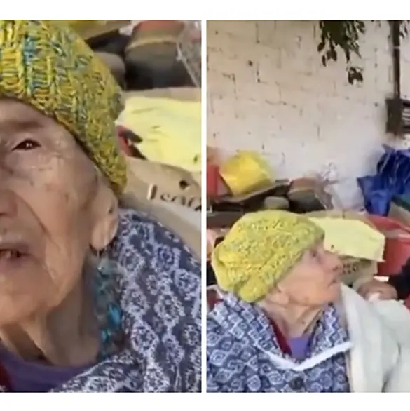 Abuelita de 103 años es desalojada de su hogar por su propio hijo: “Lo único que tengo es mi casita”