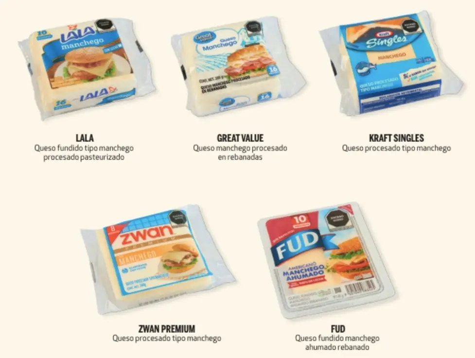 Estas marcas de queso manchego no cumplen con lo que prometen. Especial