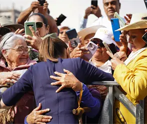 Sheinbaum y López Obrador encabezan lista de líderes con mayor respaldo en 2025