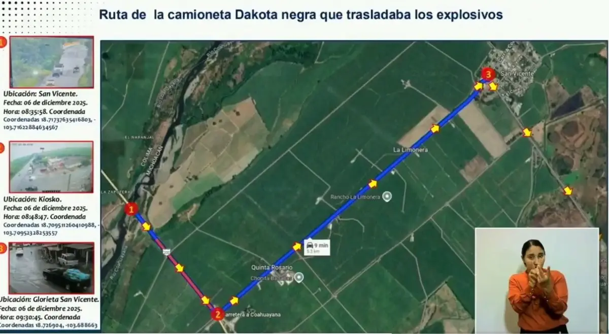 La ruta del coche bomba: de Colima a Coahuayana Especial
