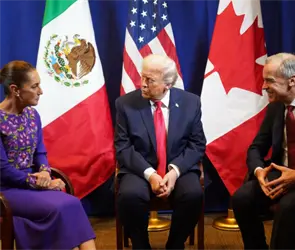 "Hablamos durante media hora": Trump da detalles de la conversación que tuvo con Sheinbaum en Washington