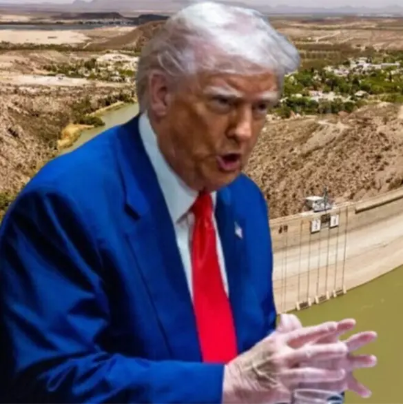 Trump presiona a México: agua o aranceles, el ultimátum que reaviva la tensión Trump presiona a México: agua o aranceles, el ultimátum que reaviva la tensión