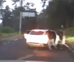 Captan intento de asalto en la México-Cuernavaca: pareja logra escapar de grupo armado 